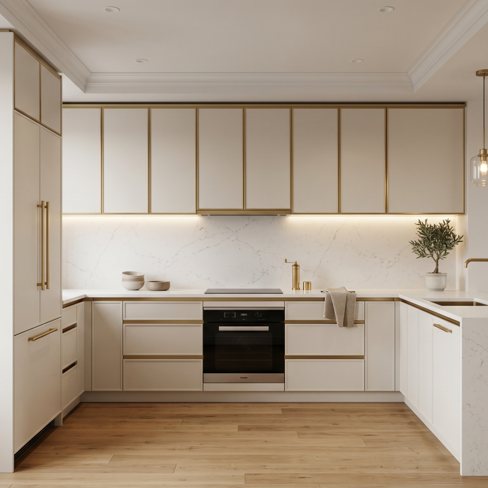 П-образная кухня «Сканди U 3.6»