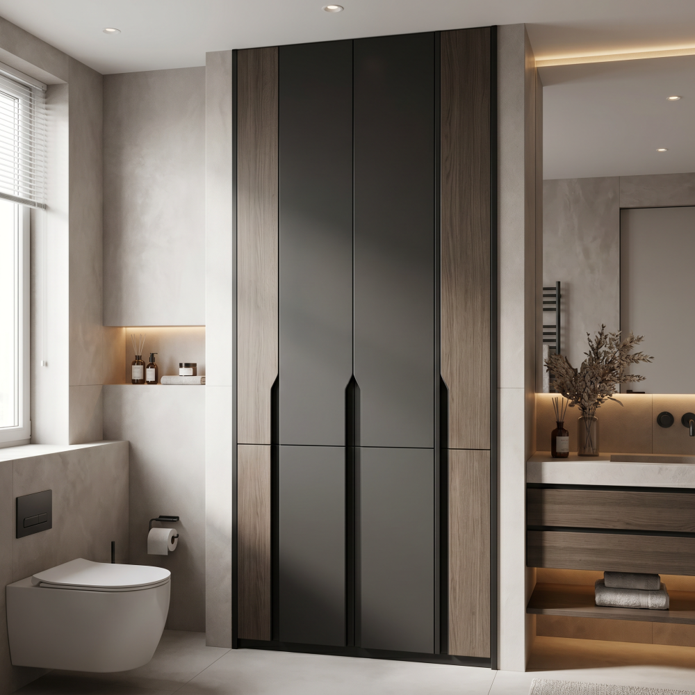 Бытовой шкаф «Графит Тень 1.8»
