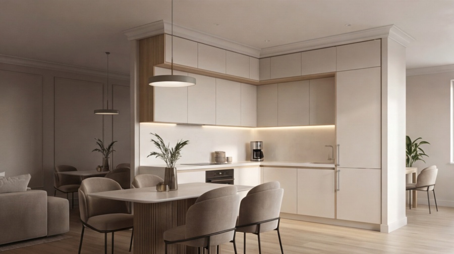 Угловая кухня «Сканди Корнер 2.8»